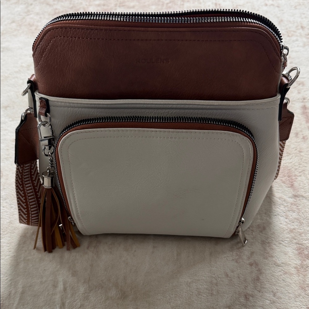 Roulens Crossbody Purse for Women Vegan Leather Medium Crossbody - Picture 3 of 9